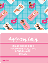 Carregar imagem no visualizador da galeria, Tag de Mala - Piscina