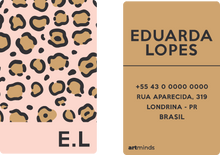 Carregar imagem no visualizador da galeria, Tag de Mala - Animal Print