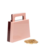 Carregar imagem no visualizador da galeria, Bolsa - Vinho e Rosa Claro