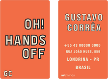 Carregar imagem no visualizador da galeria, Tag de Mala - HandsOff Laranja