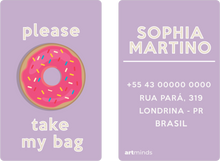 Carregar imagem no visualizador da galeria, Tag de Mala - DONUT Take My Bag