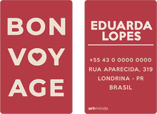 Carregar imagem no visualizador da galeria, Tag de Mala - Bonvoyage