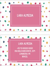 Carregar imagem no visualizador da galeria, Tag de Mala - Funny Pink