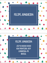 Carregar imagem no visualizador da galeria, Tag de Mala - Funny Blue