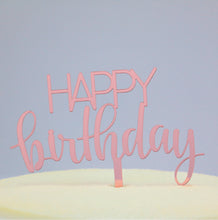 Carregar imagem no visualizador da galeria, Topo de Bolo - Happy Birthday