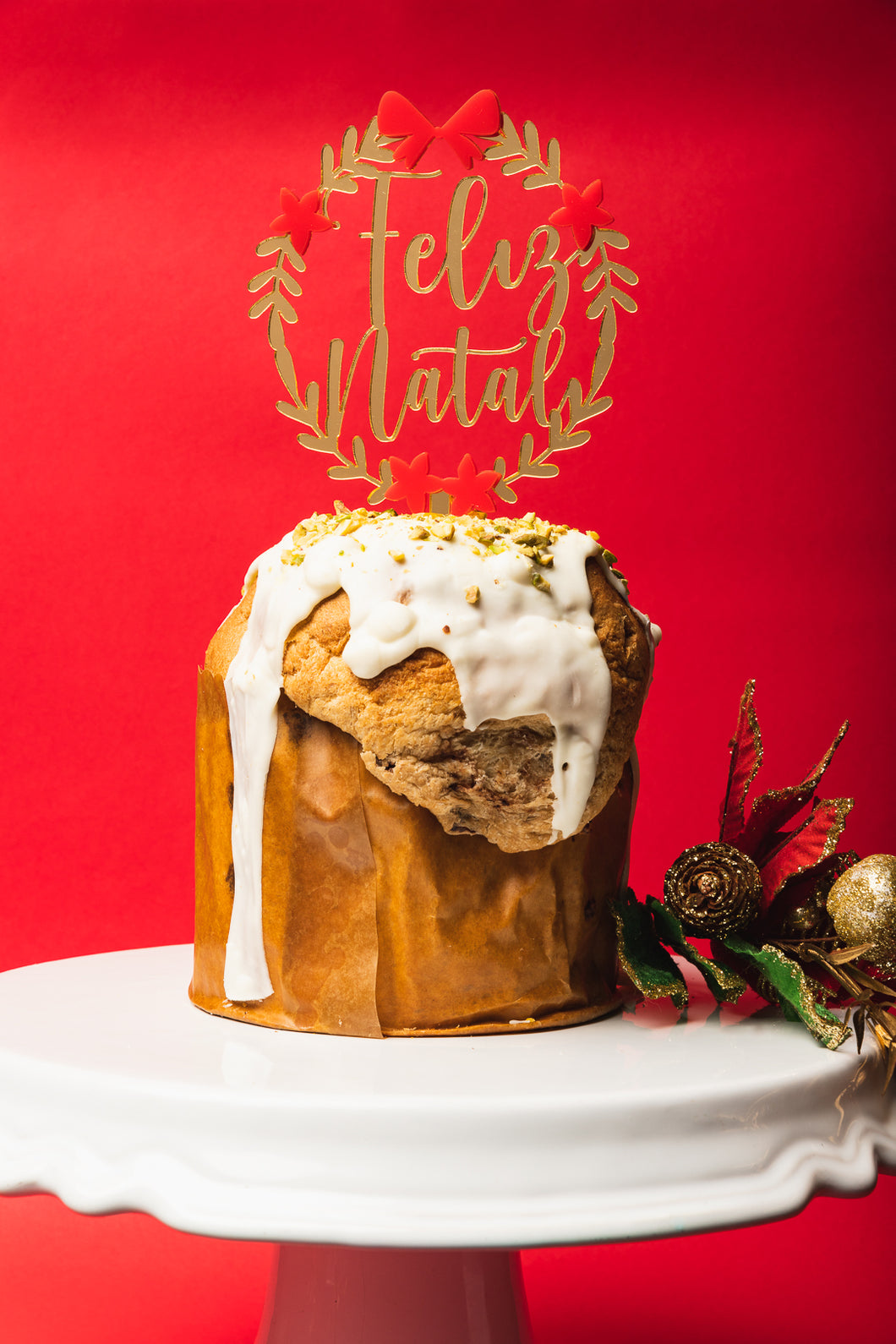 Topo Natal - Guirlanda Feliz Natal
