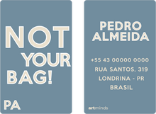 Carregar imagem no visualizador da galeria, Tag de Mala - NYB Listrado
