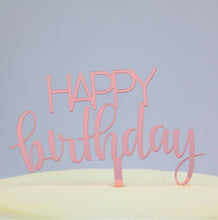 Carregar imagem no visualizador da galeria, Topo de Bolo - Happy Birthday
