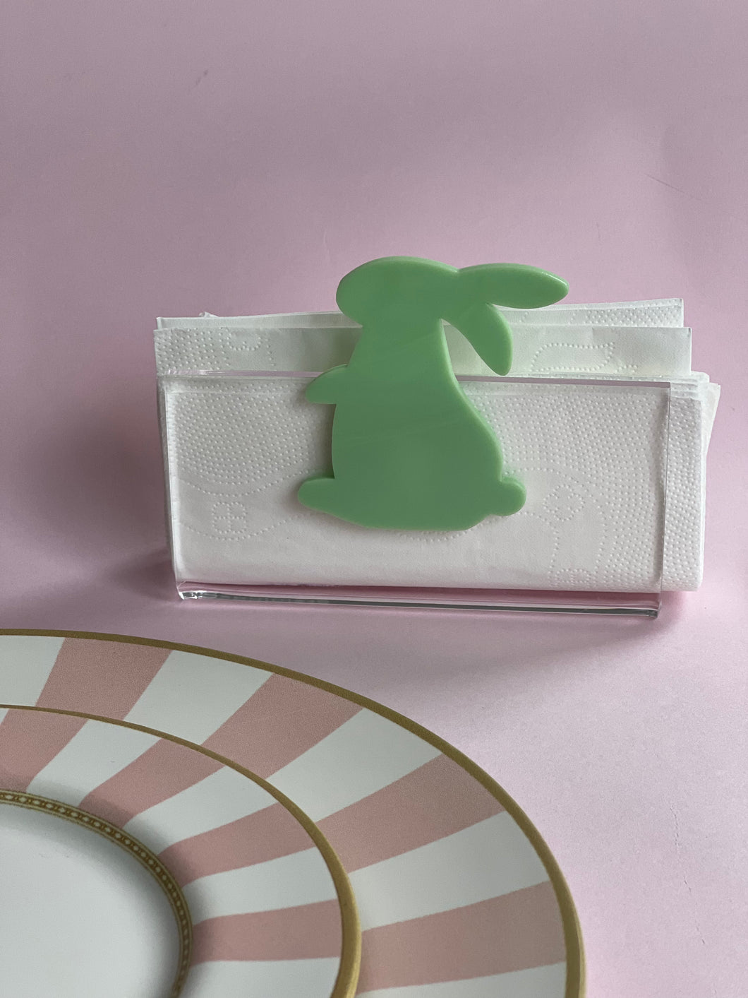 Porta Guardanapo Papel Páscoa - Coelho Grande