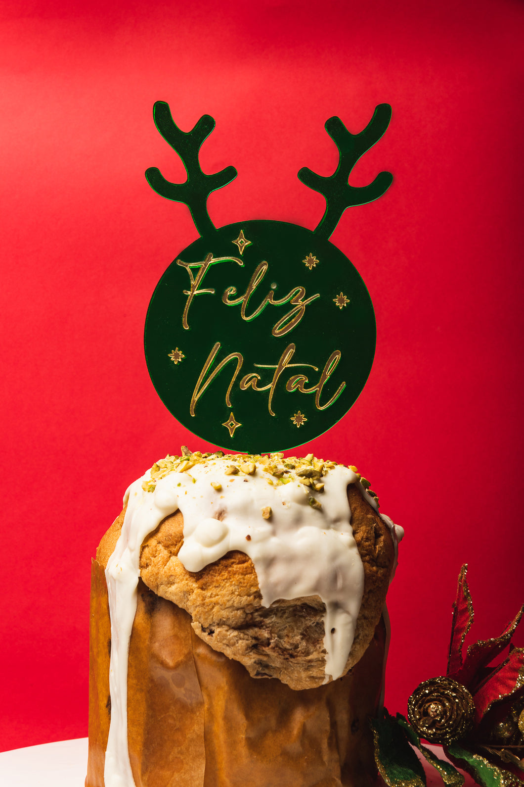 Topo Natal - Rena Feliz Natal